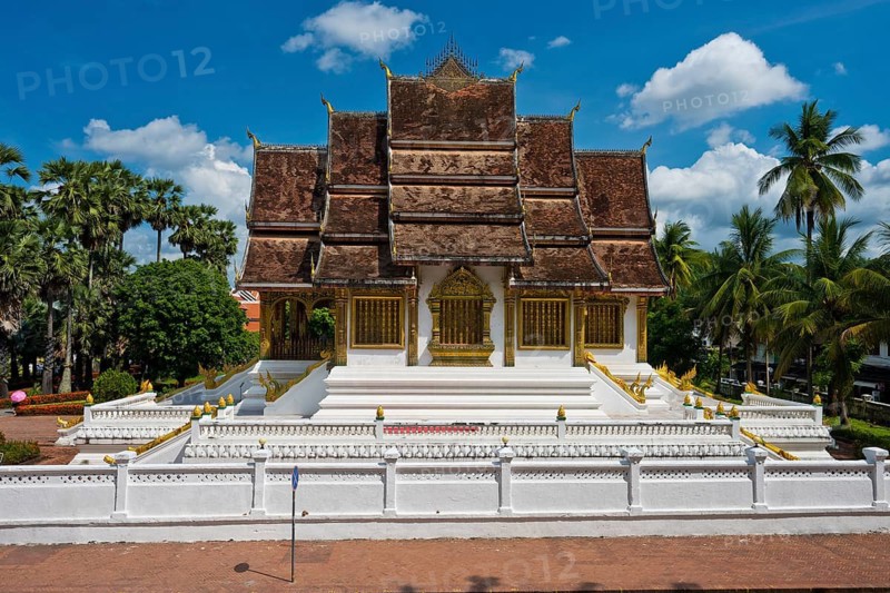 Haw Phra Bang Buddhist Temple of the Royal Palace, National Museum on Sisavangvong Road, Luang Prabang, Laos
