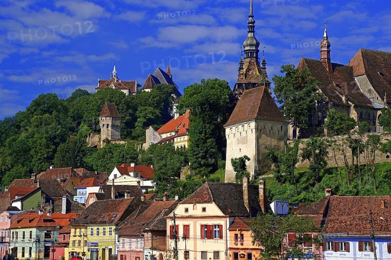 Sighisoara, city in Romania, Unesco, World Heritage Site, Sighisoara, Romania