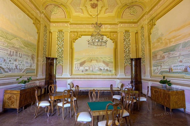 Interior of Villa Pisani, Stra, Province of Venice, Italy