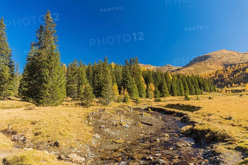Lenzanger creek, Hohe Tauern NP, Kolm Saigurn valley head, Rauris Valley, Austria