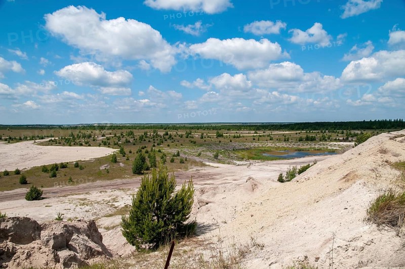 2009, Brandenburg, Germany, Grünhäuser See, Nabu, national natural heritage, natural paradise Grünhaus, post-mining landscape, Grünhaus, landscape, landscape