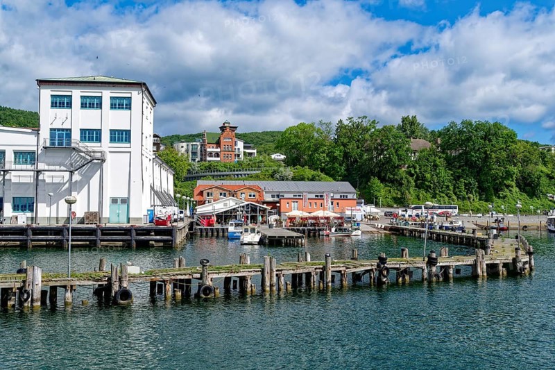 City port. Sassnitz. Mecklenburg-Vorpommern, Germany