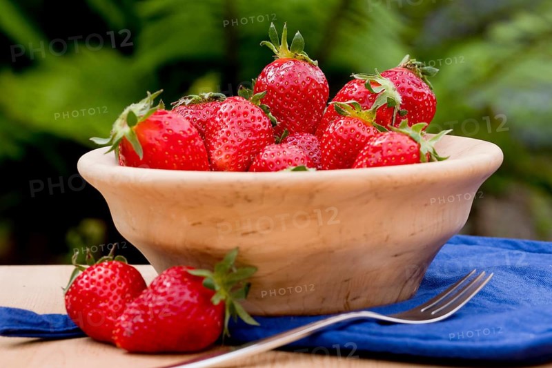 Strawberries in a bowl, fruit, fruits, strawberry, food, nutrition, rich in vitamins, wooden bowl