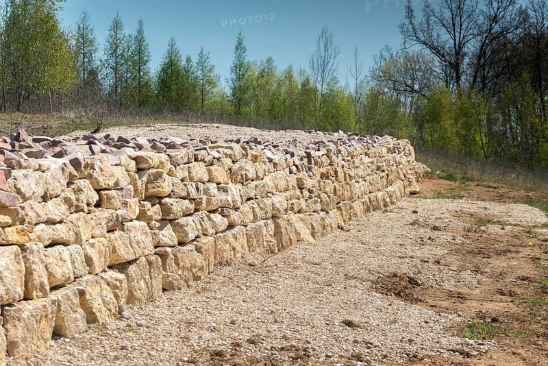 Germany, Lichtenberg, Thuringia, bismuth, post-mining landscape, cultivated landscape, dry-stone wall, cultural landscape, landscape, dry stone wall