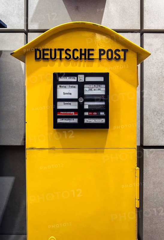 Historical exhibits at the Museum of Communication in the former Reich Post Ministry on Leipziger Straße, Berlin, Germany