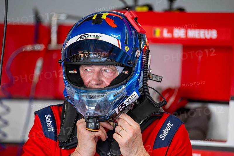 10 May 2024, Hockenheimring Germany : Picture: Laurent de Meeus Belgium, GT Open, Team AF Corse