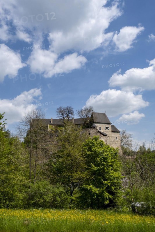Krumau Castle, Krumau am Kamp, Kamptal, Waldviertel, Lower Austria, Austria
