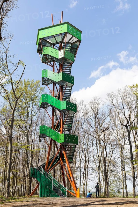 Rodigt Tower on the Rodigt in Nossen, Saxony, Germany