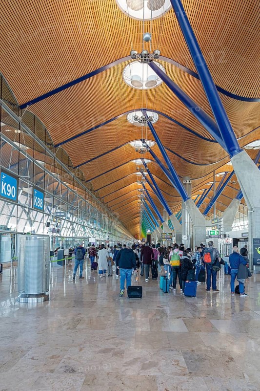 Airfield, Madrid, Spain