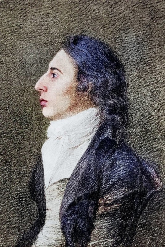 Robert Southey (born 12 August 1774 in Bristol, died 21 March 1843 in Keswick) was an English poet and historian, Historical, digitally restored reproduction from a 19th century original, Record date not stated