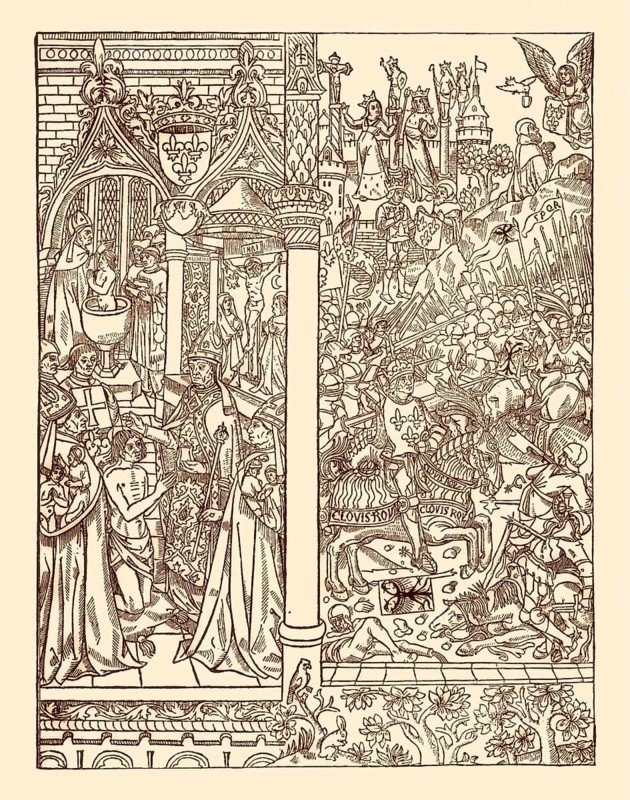 La Mer des Histoires, Antoine Verard, 1486, facsimile of the 19th century