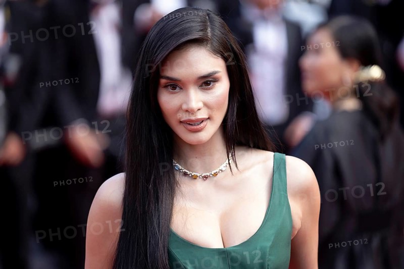 Cannes, France - 24.5.2024: Pia Wurtzbach on the red carpet during the Closing Ceremony of the 78th Cannes International Film Festival. The 78th Cannes International Film Festival will take place from 13 to 24 May 2025