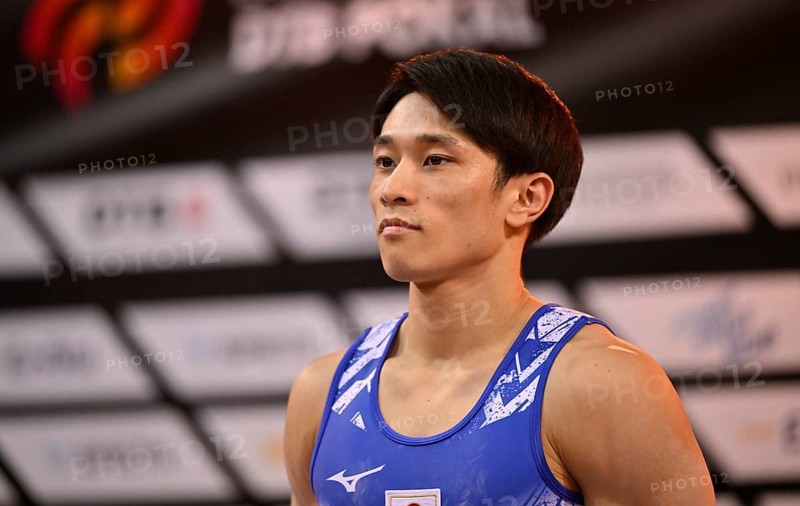 Wataru Tanigawa JPN Portrait Gymnastics, EnBW DTB-Pokal, Porsche-Arena, Stuttgart, Baden-Württemberg, Germany