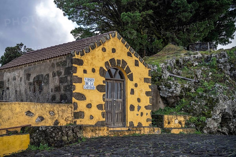 The chapel Ermita de la Virgen de la Caridad, El Hierro, Canary Islands, Spain