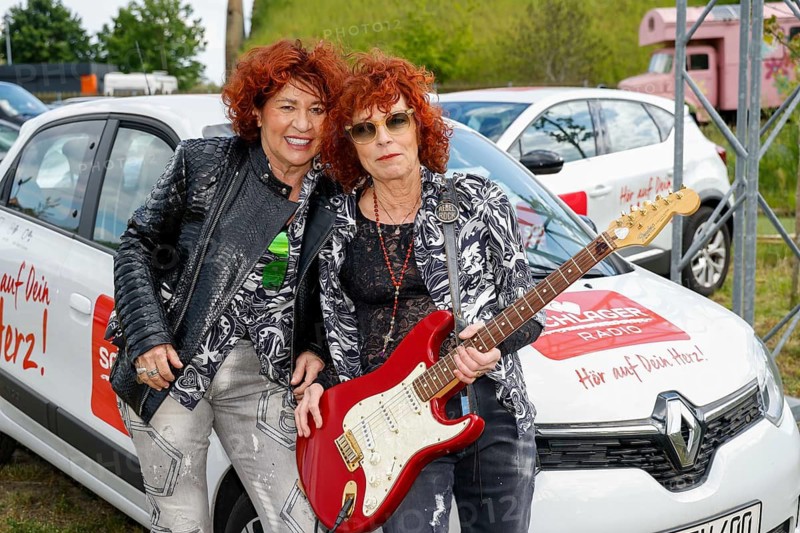 Cora at the Schlager Radio - Festival in Neuruppin at Hanger 312 on 24.05.25