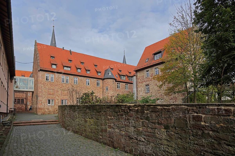 Monastery complex and former Benedictine monastery Schlüchtern, Vogelsberg, Hesse, Germany