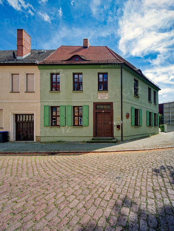 Hahnemann House, where the great German physician, pharmacist and chemist Dr Samuel Hahnemann lived from 1821 to 1835 as the founder of homeopathic therapy, Köthen, Saxony-Anhalt, Germany