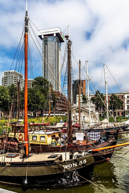 Historic Veerhaven, Rotterdam, Netherlands
