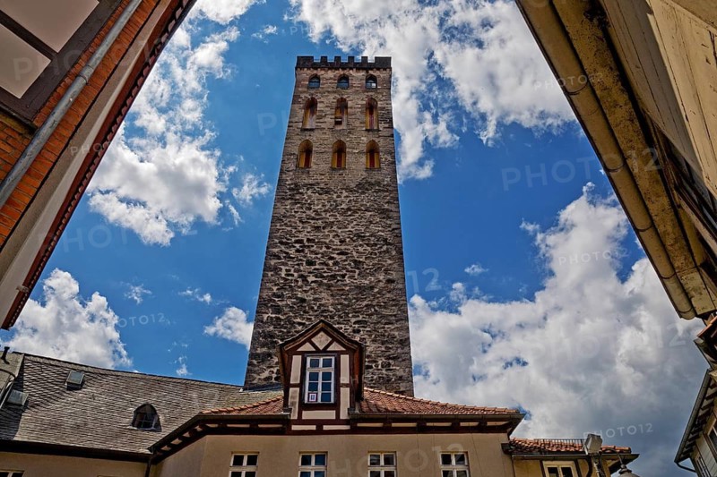 The Ferry Gate Tower or Hail Tower or Natermann Tower, Hann. Münden or Hannoversch Münden, Lower Saxony, Germany