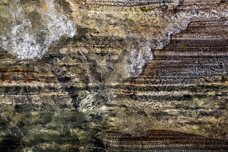 Rocks and foaming water, rock structures, Verzasca River, near Lavertezzo, Verzasca Valley, Valle Verzasca, Canton Ticino, Switzerland