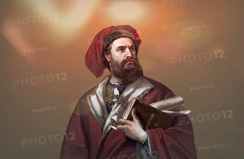 Marco Polo, c.?1254 –1324, an Italian merchant, explorer and writer, digital edited