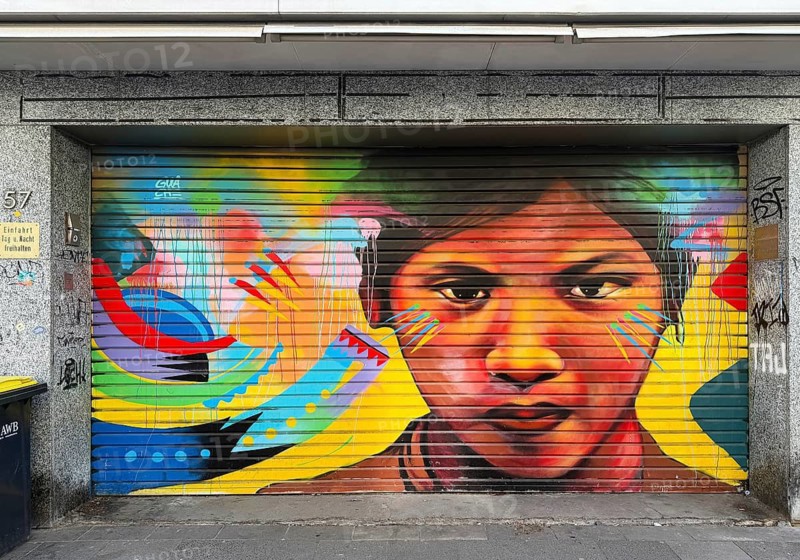 Streetart, Cologne, North Rhine-Westphalia, Germany