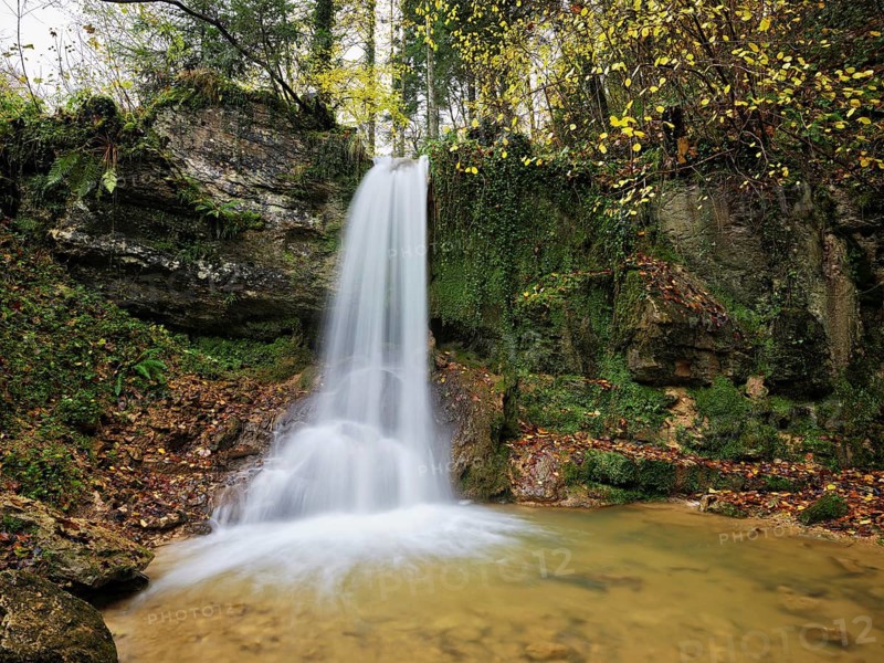 Linner, waterfall, Linn, Canton Aargau, Switzerland