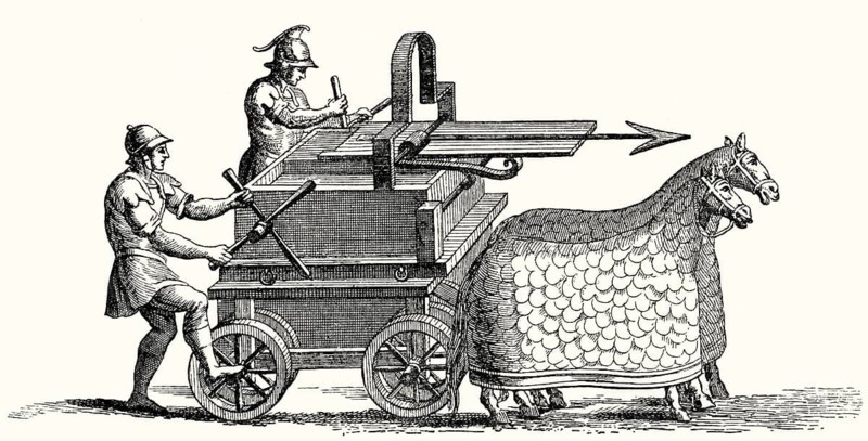 Ancient Roman siege engine