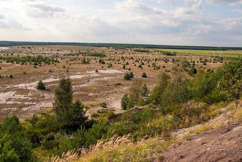 2007, Brandenburg, Germany, Nabu, national natural heritage, natural paradise Grünhaus, Nordrandschlauch, post-mining landscape, Grünhaus