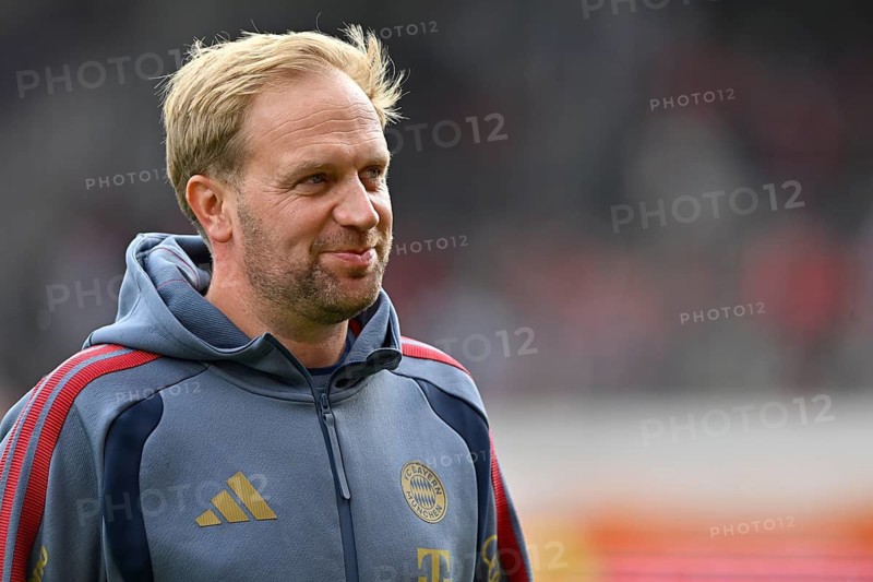 Assistant coach Aaron Danks FC Bayern Munich FCB portrait Bundesliga, soccer, Voith Arena, Heidenheim, Baden-Württemberg, Germany