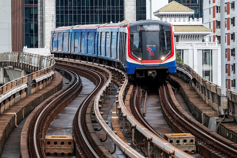 BTS Skytrain, Bangkok, Thailand