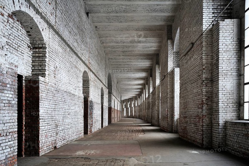 Unfinished portico of the NS Congress Hall, 1943, Reichsparteitagsgelände Documentation Center, Bayernstraße 110, Nuremberg, Middle Franconia, Bavaria, Germany