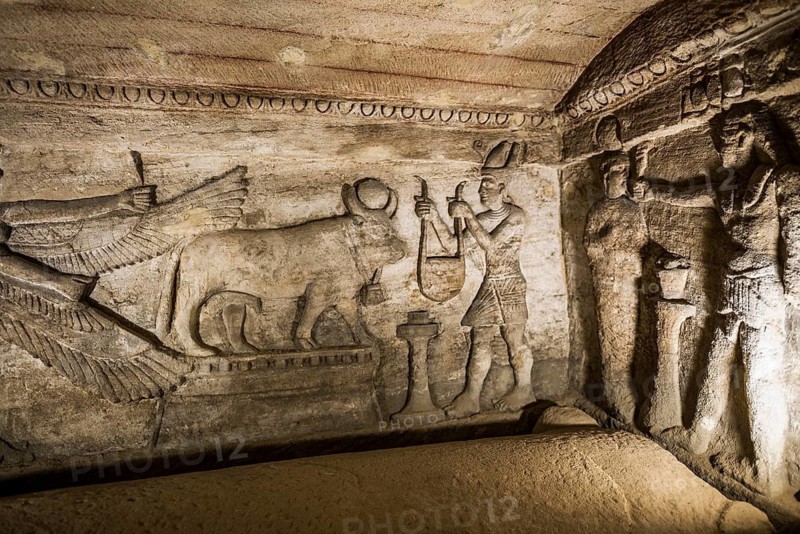 Roman Tombs, Catacombs of Kom El Shoqafa, Kom Al-Shuqafa, Alexandria, Egypt