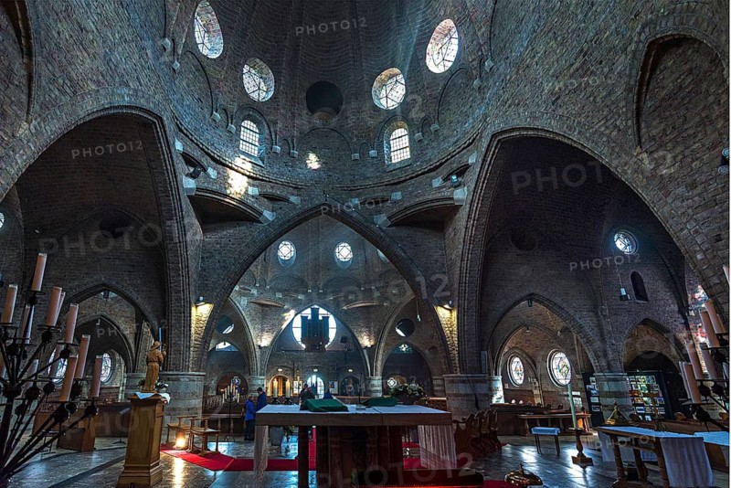 Interior of St. Jacobuskerk, Enschede, the Netherlands