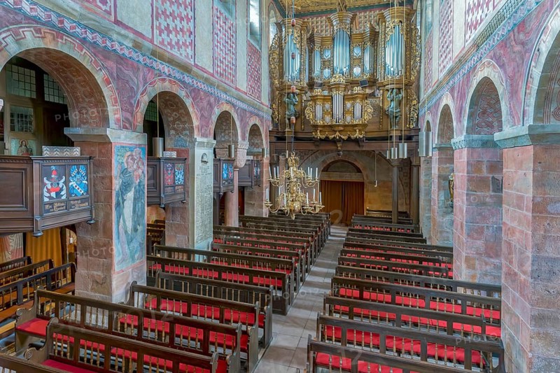 Stift Kirche Innen Fischbeck Germany