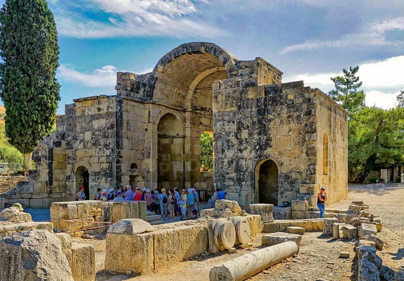 Basilica of Saint Titus, Basilica of Titus, Roman Antiquity, Roman City, Titus Archbishop of Crete, Gortys, Gortyna