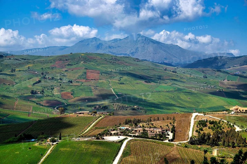 Landscape near Segesta, Trapani Province