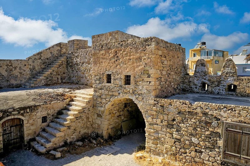 Fort Kalés, Venetian Castle, Fortress, Ierapetra, Greek Island, Crete, Mediterranean Sea, Greece