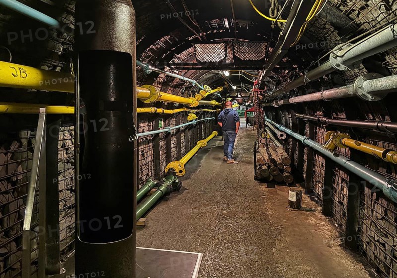 Demonstration mine, German Mining Museum, DBM, Bochum, Ruhr area, North Rhine-Westphalia, Germany