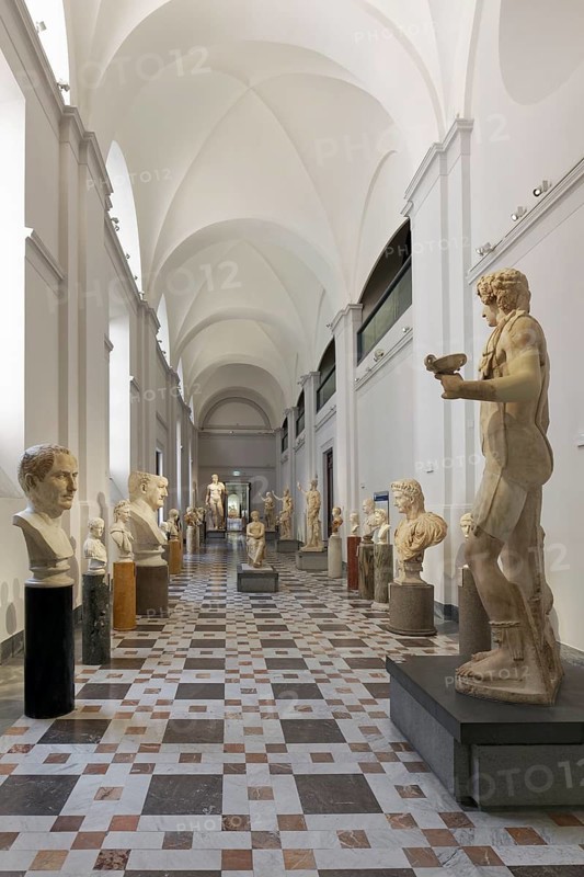 Room with Roman Sculptures, Farnese Collection, Naples National Archaeological Museum, Museo Archeologico Nazionale di Napoli, MAN, Naples, Province of Campania, Italy