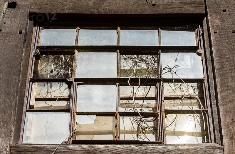 Old broken window, Germany
