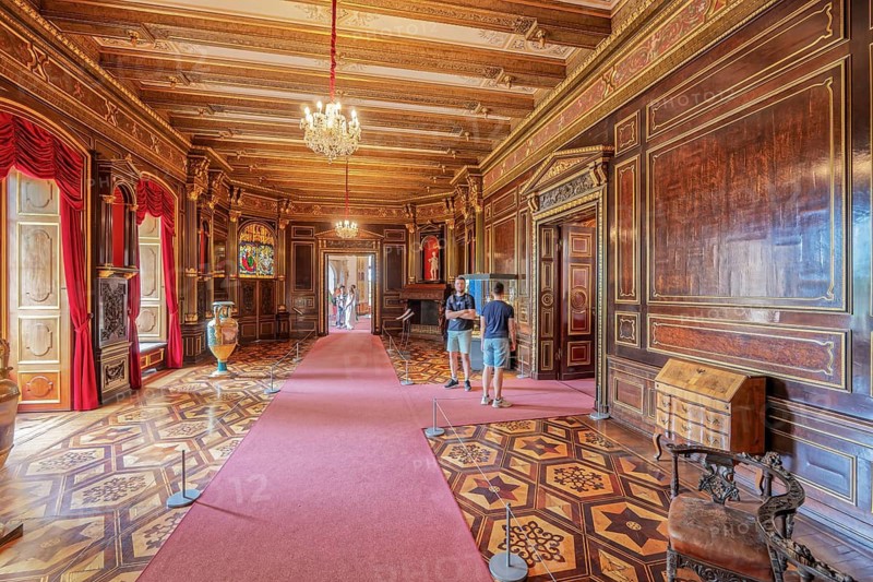 Interior view of Schwerin Castle Germany