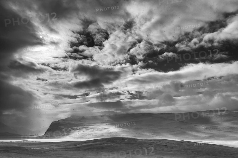 Winter landscape at Kungsleden, Kebnekaisefjäll, Norrbotten, Lapland, Sweden, March 2020