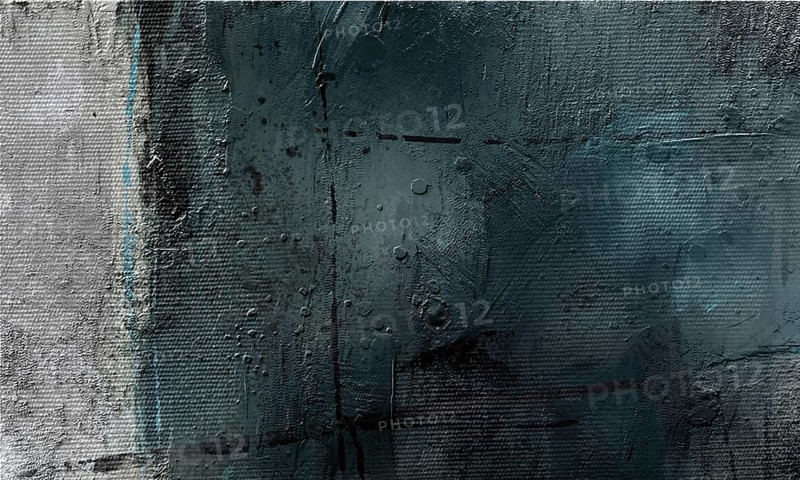 Professional high resolution abstract background featuring distressed blue textures and industrial grunge artistic elements