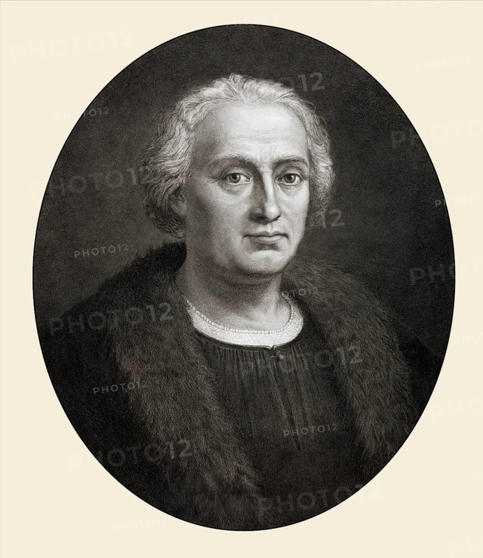 Christopher Columbus, 1451, 1506, Italian navigator, digitally optimized