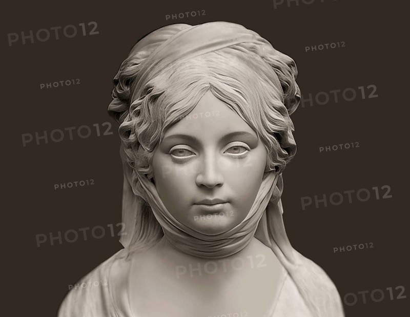 Louise of Mecklenburg-Strelitz, Luise Herzogin zu Mecklenburg - Strelitz, Luise Auguste Wilhelmine Amalie Herzogin zu Mecklenburg, Königin Luise, 1776 – 1810, Queen of Prussia as the wife of King Frederick William III, digitally edited after a bust by Johann Gottfried Schadow