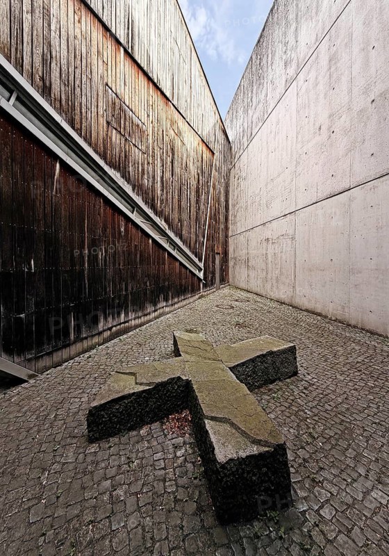 Felix Nussbaum House, architect Daniel Libeskind, Museumsquartier Osnabrück, Lower Saxony, Germany