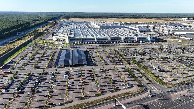 Tesla Giga Factory, Grünheide, 12.08.2026, Grünheide, Brandenburg, Germany