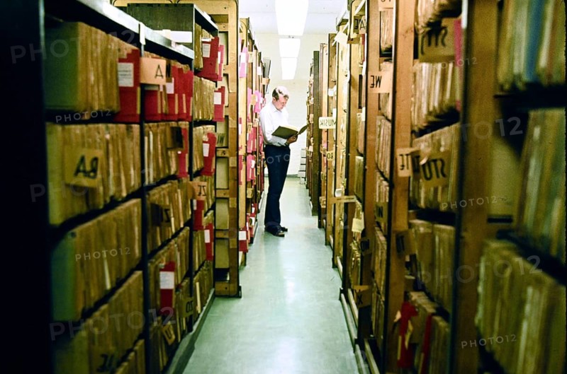 Berlin Document Center, where the American Allies collected all documents about the Nazi era, in particular member profiles of the NSDAP, Gestapo, etc
