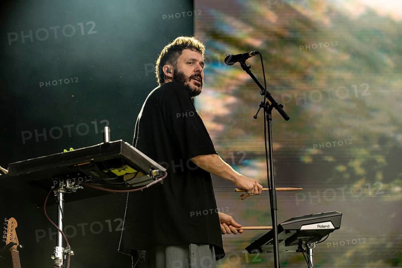 Ori Rousso performing Noga Erez live at the Superbloom Festival in Munich's Olympic Park on 30.08.2026